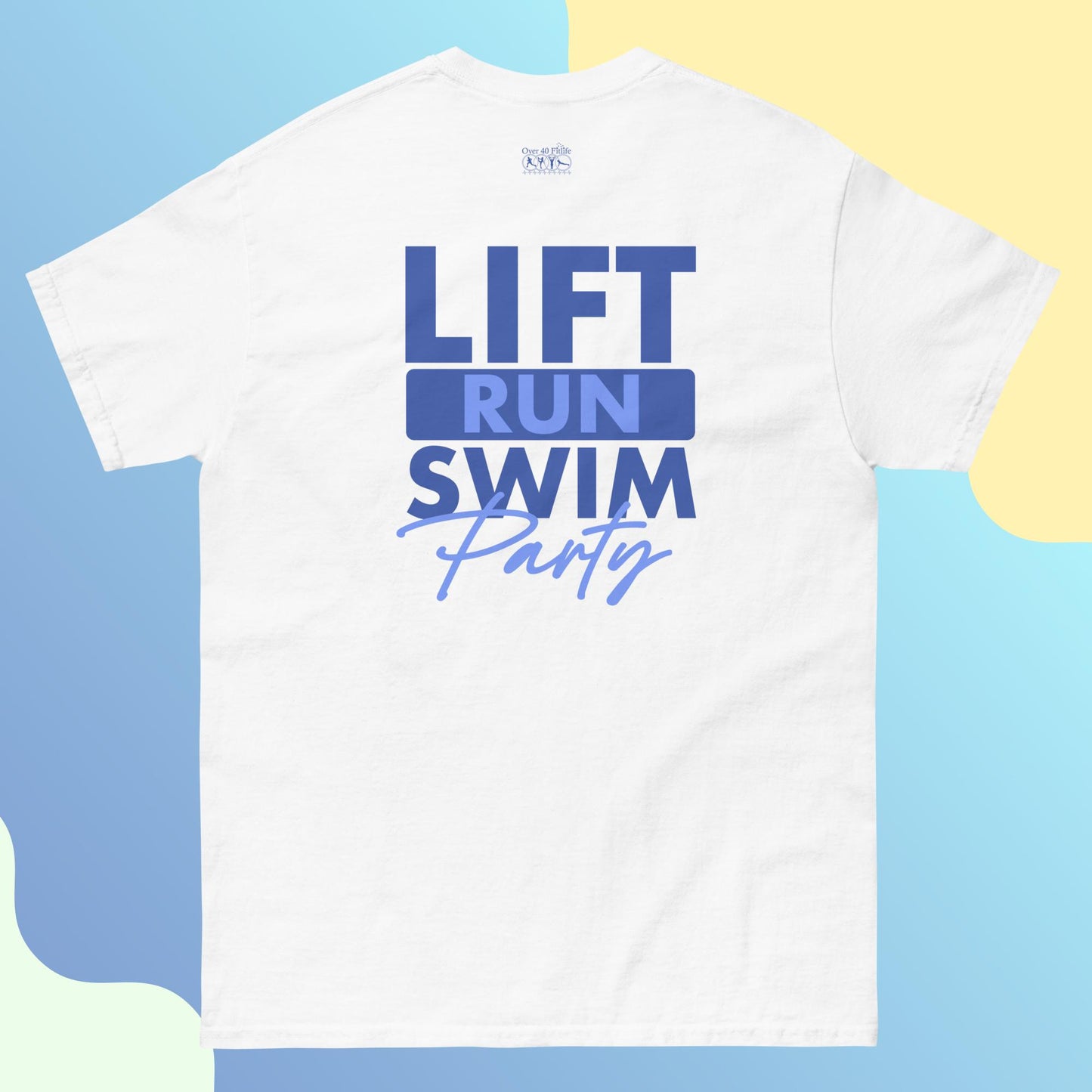 Lift Run Swim Party Tee