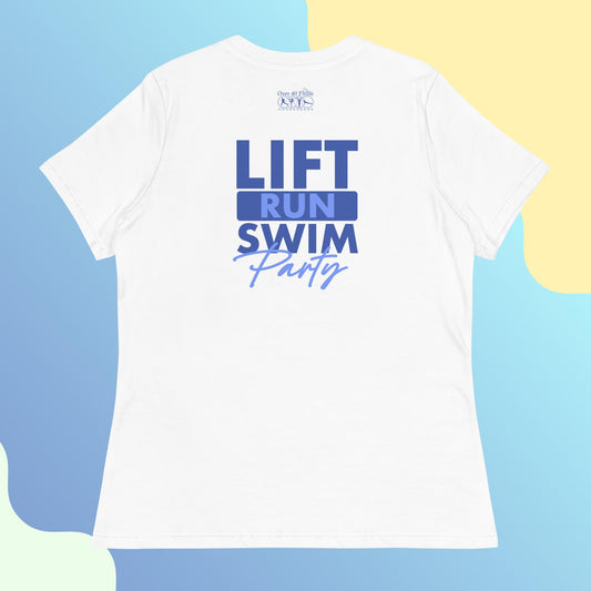 Lift Run Swim Party Women's Tee